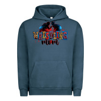 Pigment Midnight Navy wrestling mom Urban Hoodie - Zillion Design Studio