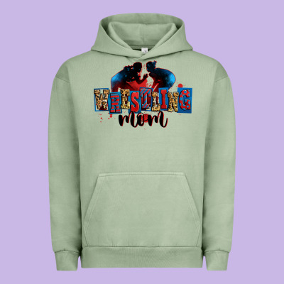 Wrestling Mom Urban Hoodie Designed By Zillion Design Studio