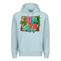 Blue Mist summer vibes Premium Hoodie - Zillion Design Studio