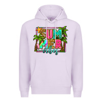 Lilac summer vibes Premium Hoodie - Zillion Design Studio