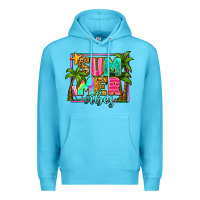 Ocean Blue summer vibes Premium Hoodie - Zillion Design Studio