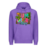 Purple summer vibes Premium Hoodie - Zillion Design Studio
