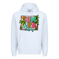 White summer vibes Premium Hoodie - Zillion Design Studio