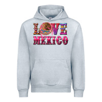 Heather Grey love mexico Urban Hoodie - CTS Tumbler Store