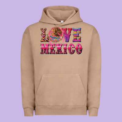 Love Mexico Urban Hoodie Designed By Cts Tumbler Store