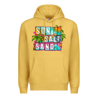Antique Gold sun salt sand summer Premium Hoodie - Zillion Design Studio