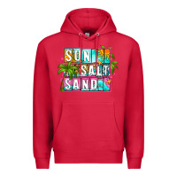 Cardinal sun salt sand summer Premium Hoodie - Zillion Design Studio