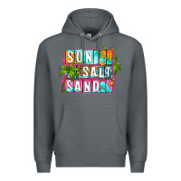 Rock sun salt sand summer Premium Hoodie - Zillion Design Studio