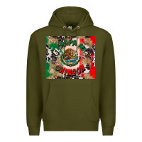 Army Green el papa mas chingon tumbler 3 Premium Hoodie - CTS Tumbler Store
