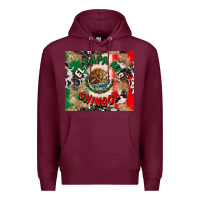 Burgundy el papa mas chingon tumbler 3 Premium Hoodie - CTS Tumbler Store