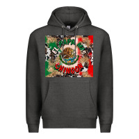 Charcoal Heather el papa mas chingon tumbler 3 Premium Hoodie - CTS Tumbler Store
