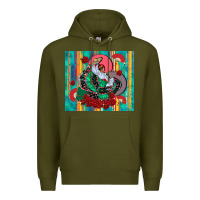 Army Green flamenco dancer tumbler 3 Premium Hoodie - CTS Tumbler Store