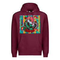 Burgundy flamenco dancer tumbler 3 Premium Hoodie - CTS Tumbler Store