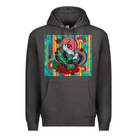 Charcoal Heather flamenco dancer tumbler 3 Premium Hoodie - CTS Tumbler Store