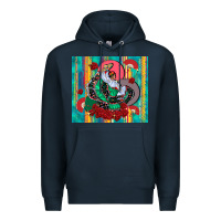 Navy flamenco dancer tumbler 3 Premium Hoodie - CTS Tumbler Store