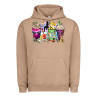 Pigment Burro boss babe coffee cups Urban Hoodie - Zillion Design Studio
