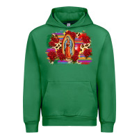 Emerald Our Lady of Guadalupe Urban Hoodie - CTS Tumbler Store