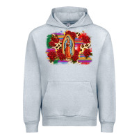 Heather Grey Our Lady of Guadalupe Urban Hoodie - CTS Tumbler Store
