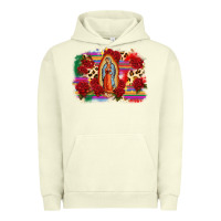 Pigment Pistachio Our Lady of Guadalupe Urban Hoodie - CTS Tumbler Store