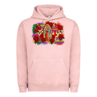 Pigment Salmon Our Lady of Guadalupe Urban Hoodie - CTS Tumbler Store