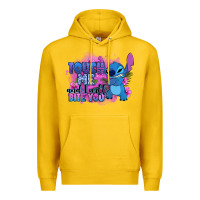 Lemon touch me and i will bite you stitch Premium Hoodie - Zillion Design Studio