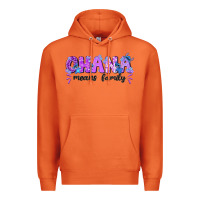 Carrot ohana means family with stitch Premium Hoodie - texasbilliewilder