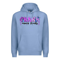 Colony Blue ohana means family with stitch Premium Hoodie - texasbilliewilder
