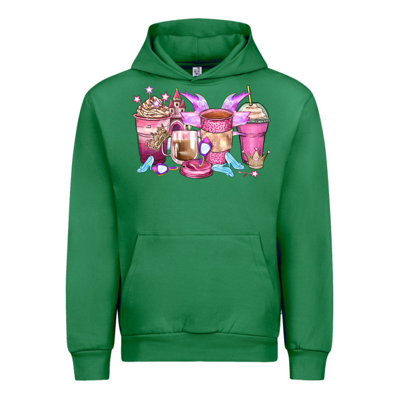 Princess Coffee Cups Urban Hoodie by Zillion Design Studio | Teevron
