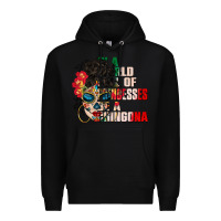 Black in a world full of princesses be a chingona Premium Hoodie - CTS Tumbler Store