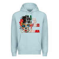 Blue Mist in a world full of princesses be a chingona Premium Hoodie - CTS Tumbler Store