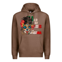 Chestnut in a world full of princesses be a chingona Premium Hoodie - CTS Tumbler Store