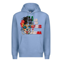 Colony Blue in a world full of princesses be a chingona Premium Hoodie - CTS Tumbler Store