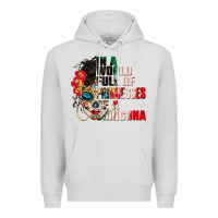 Dove Grey in a world full of princesses be a chingona Premium Hoodie - CTS Tumbler Store