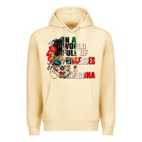Pina Colada in a world full of princesses be a chingona Premium Hoodie - CTS Tumbler Store