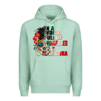 Seafoam in a world full of princesses be a chingona Premium Hoodie - CTS Tumbler Store