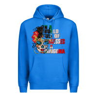 True Royal in a world full of princesses be a chingona Premium Hoodie - CTS Tumbler Store