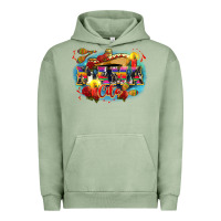 Pigment Oil Green mama cita Urban Hoodie - CTS Tumbler Store