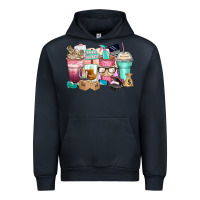 Navy small business coffee cups Urban Hoodie - Zillion Design Studio