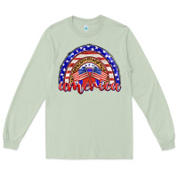 Matcha america rainbow Long Sleeve Tee - BarkalooDesign