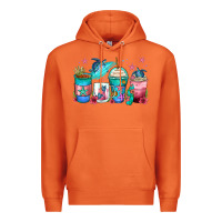Carrot turtle coffee cups Premium Hoodie - Zillion Design Studio