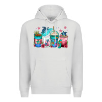 Dove Grey turtle coffee cups Premium Hoodie - Zillion Design Studio