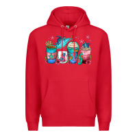 Red turtle coffee cups Premium Hoodie - Zillion Design Studio