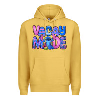 Antique Gold vacay mode stitch Premium Hoodie - Zillion Design Studio