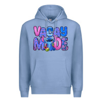 Colony Blue vacay mode stitch Premium Hoodie - Zillion Design Studio