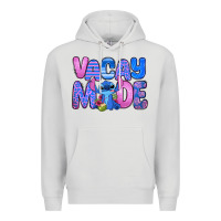 Dove Grey vacay mode stitch Premium Hoodie - Zillion Design Studio