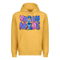 Mustard vacay mode stitch Premium Hoodie - Zillion Design Studio