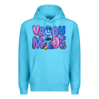 Ocean Blue vacay mode stitch Premium Hoodie - Zillion Design Studio