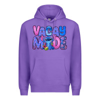 Purple vacay mode stitch Premium Hoodie - Zillion Design Studio