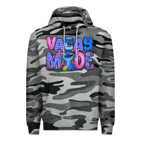 Slate Camo vacay mode stitch Premium Hoodie - Zillion Design Studio
