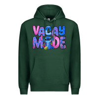Sports Green vacay mode stitch Premium Hoodie - Zillion Design Studio